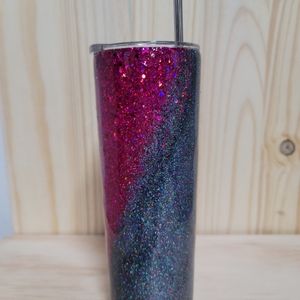 Glitter tumbler